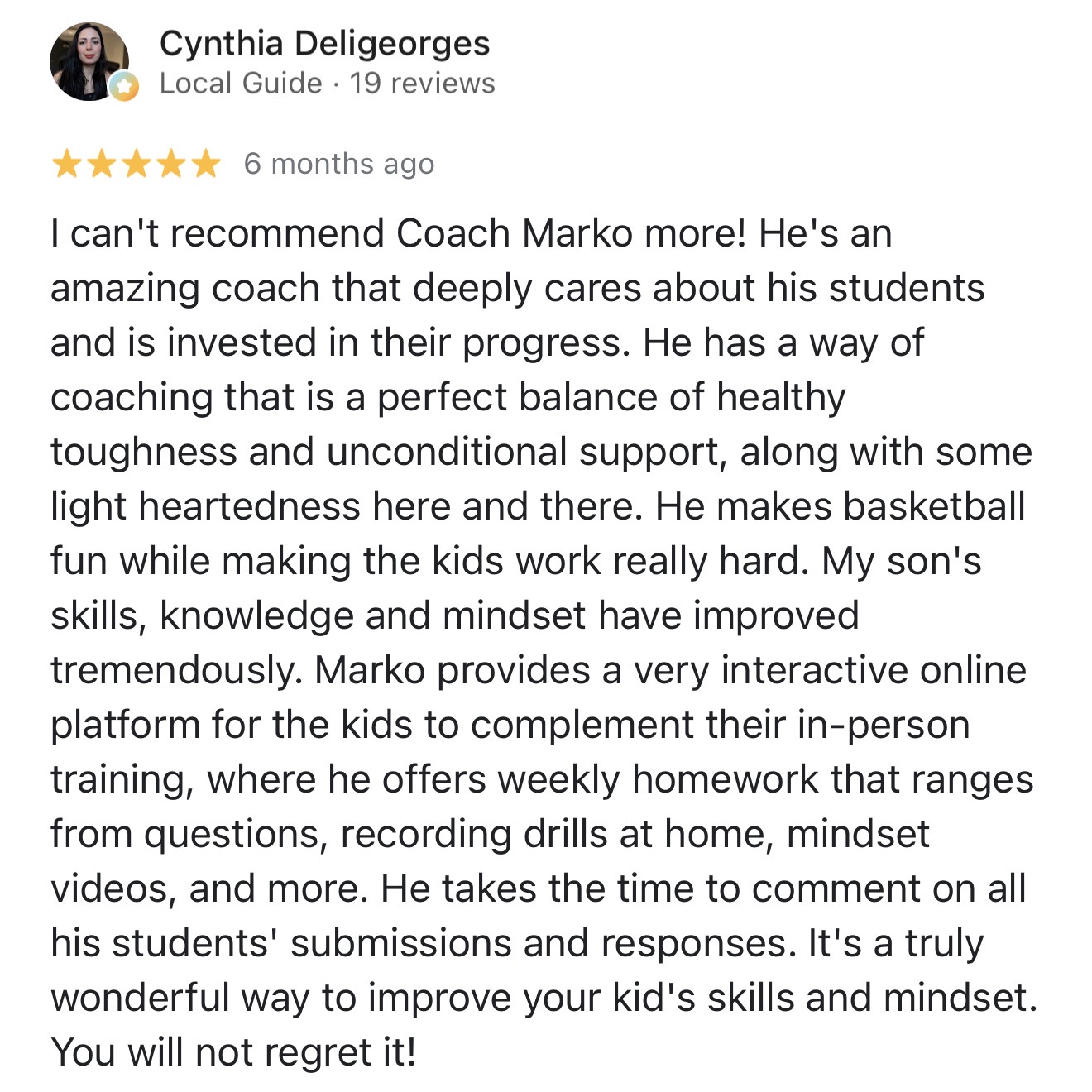 Google review screenshot 6